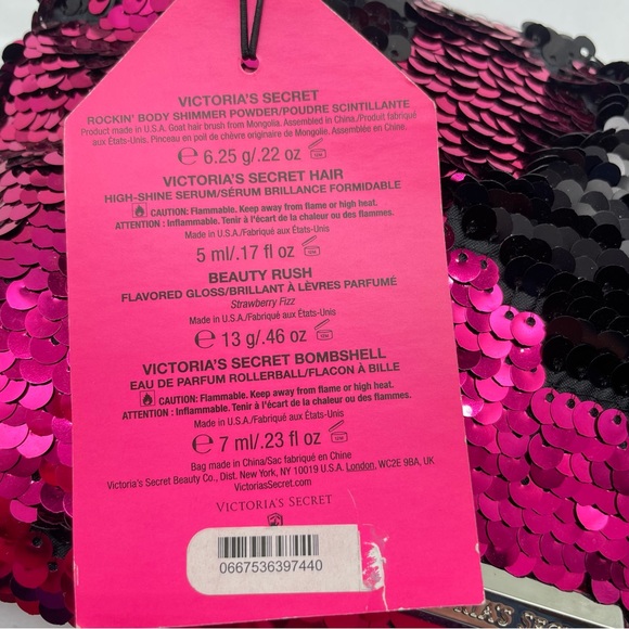 Victoria's Secret Bombshell 5 Piece Gift Set Gloss Rockin Body Bronzer Shimmer - Picture 6 of 16